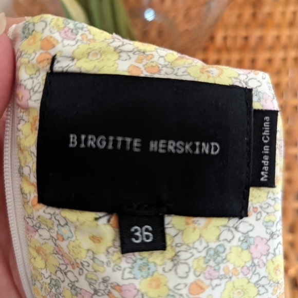 Birgitte HERSKIND bell blouse meadow flower floral print retro top 36 - Picture 10 of 16